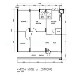 Blk 844 Yishun New Town (Yishun), HDB 4 Rooms #574047071
